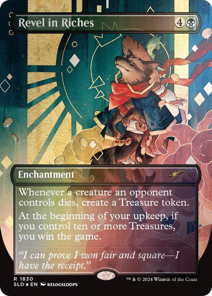 Revel in Riches (Rainbow Foil) [Secret Lair Drop Series] 1830