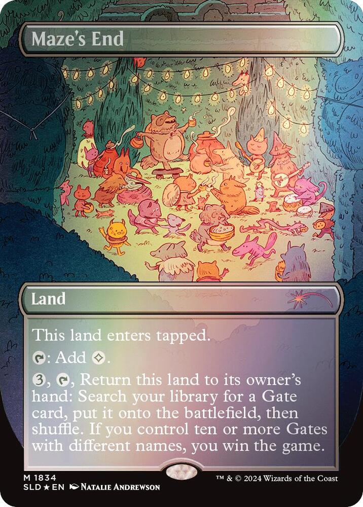Maze's End (Rainbow Foil) [Secret Lair Drop Series] 1834