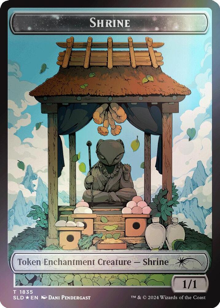 Shrine Token (Rainbow Foil) [Secret Lair Drop Series] 1835