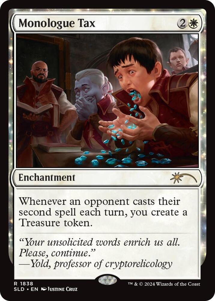 Monologue Tax [Secret Lair Drop Series] 1838