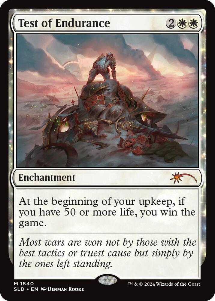 Test of Endurance [Secret Lair Drop Series] 1840