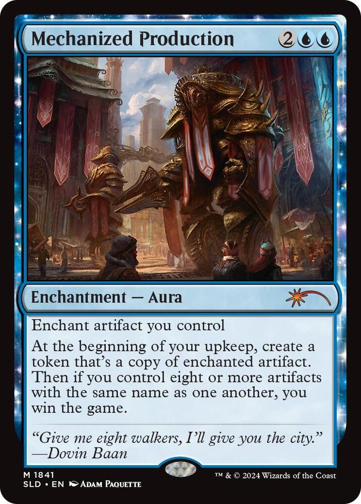 Mechanized Production [Secret Lair Drop Series] 1841