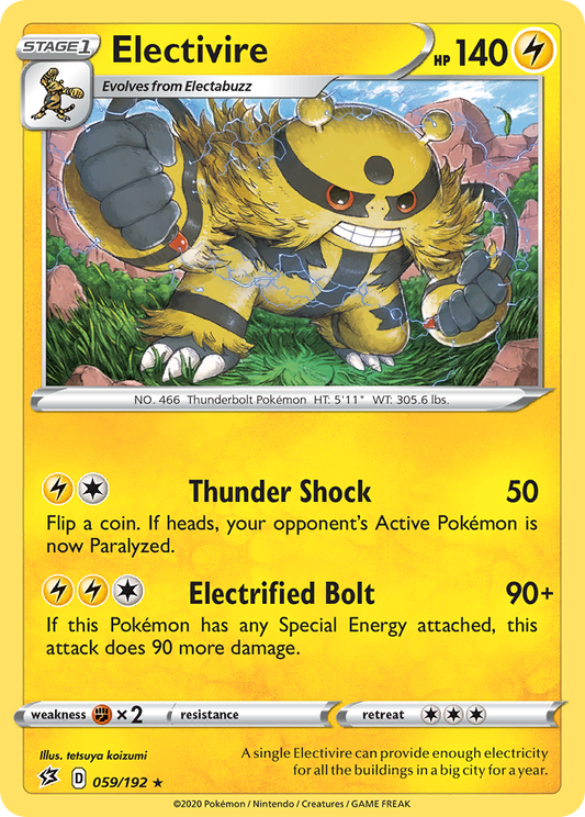 Electivire - 59/192 Rebel Clash