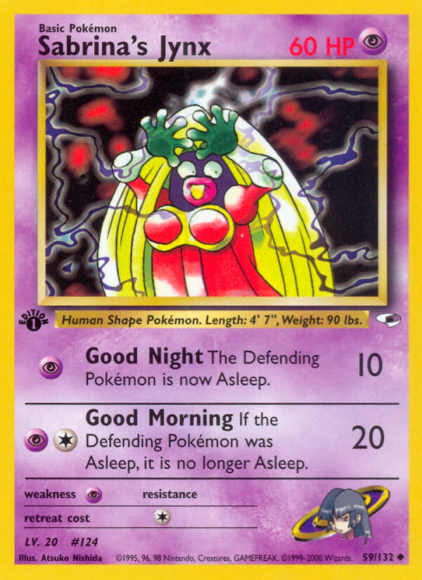 Sabrina's Jynx - 59/132 Gym Heroes