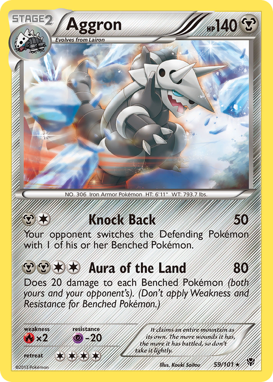 Aggron - 59/101 Plasma Blast