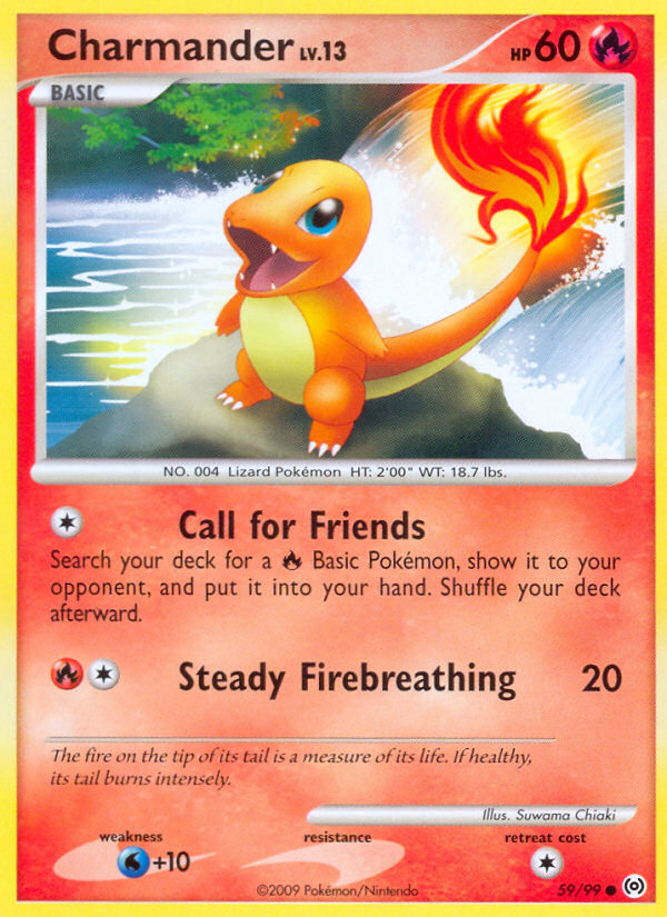 Charmander - 59/99 Arceus