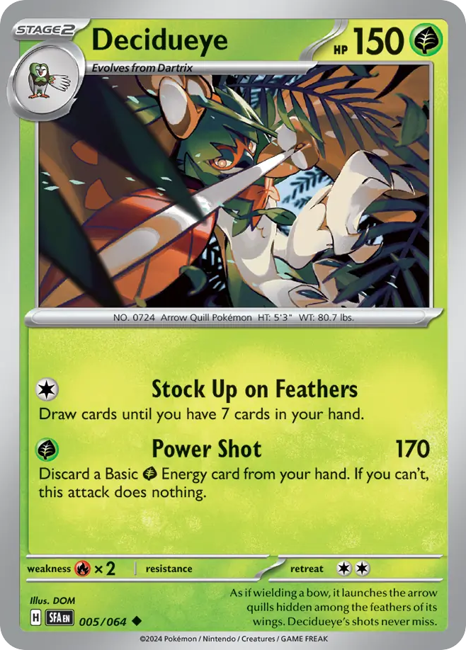 Decidueye - 5/64 Shrouded Fable