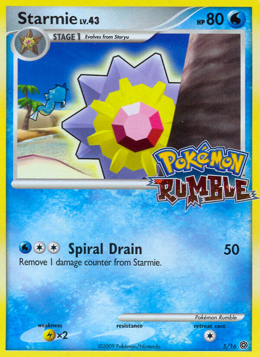 Starmie - 5/16 Pokémon Rumble