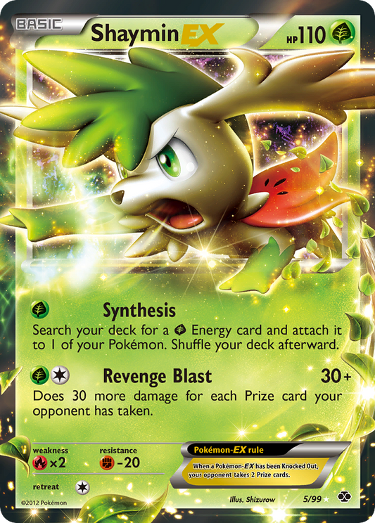 Shaymin-EX - 5/99 Next Destinies