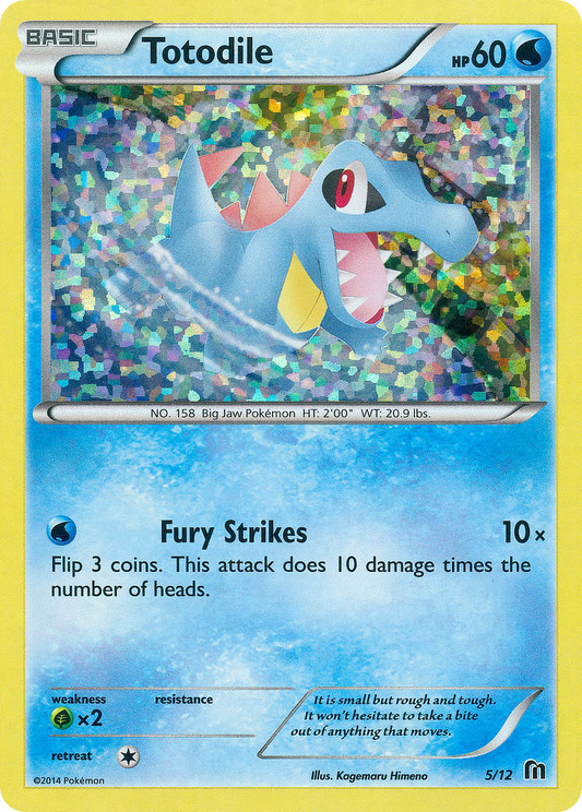 Totodile - 5/12 McDonald's Collection 2016