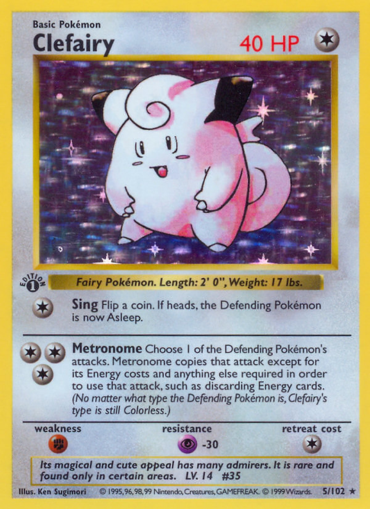 Clefairy - 5/102 Base