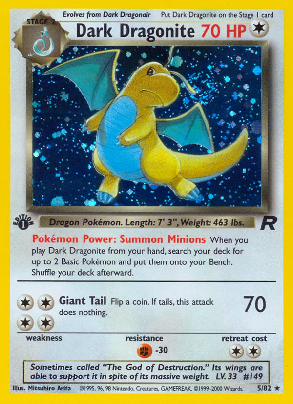 Dark Dragonite - 5/82 Team Rocket