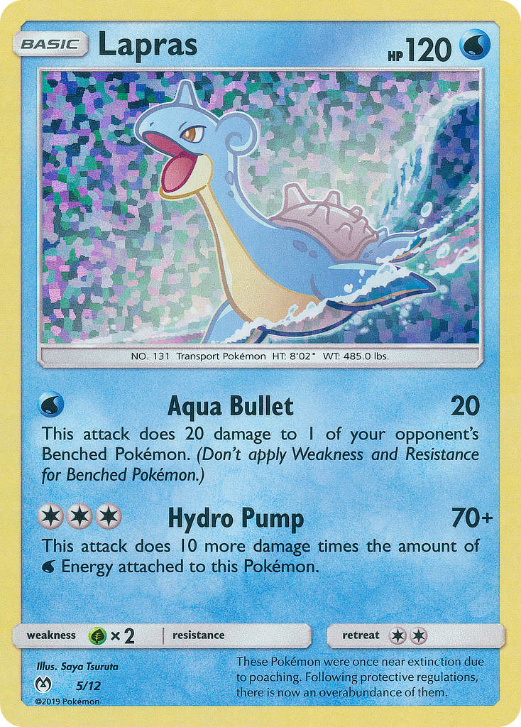 Lapras - 5/12 McDonald's Collection 2019