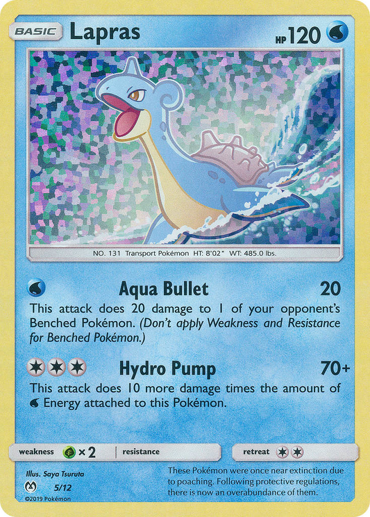 Lapras - 5/12 McDonald's Collection 2019