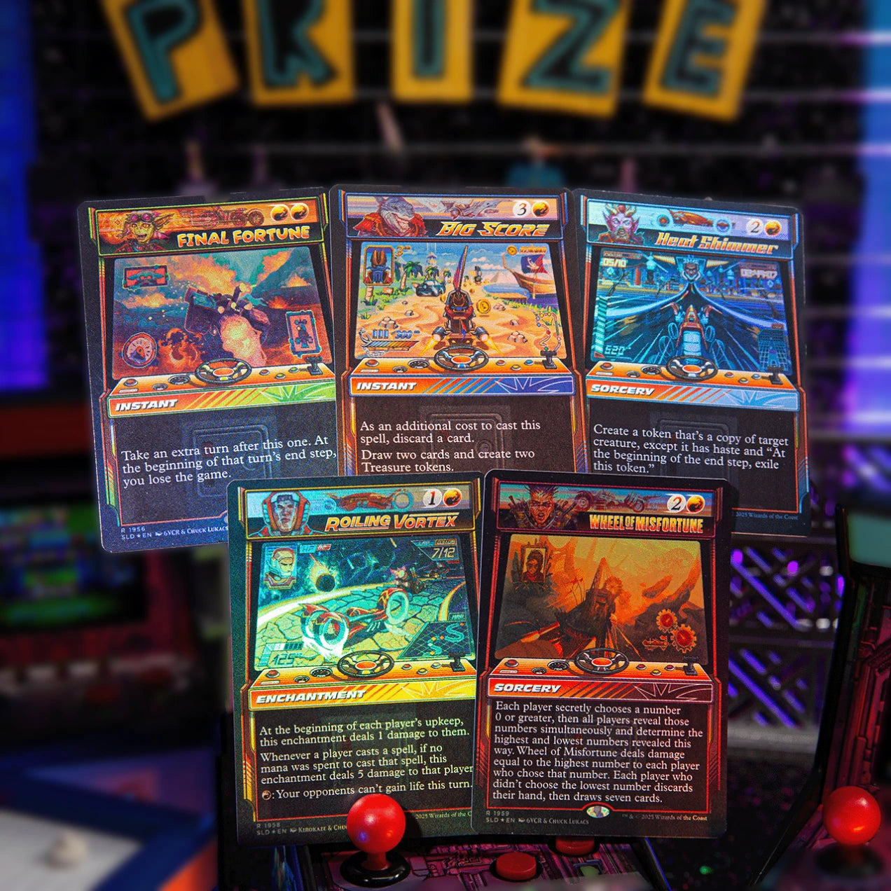 Arcade Racers MTG Secret Lair