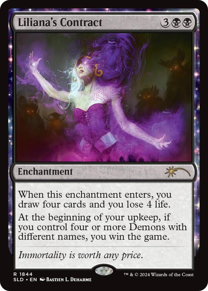 Liliana's Contract (1844) [Secret Lair Drop Series] 1844