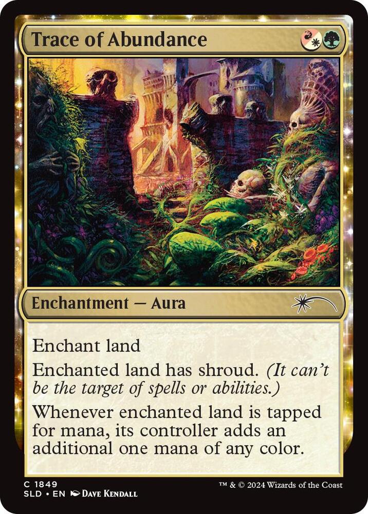 Trace of Abundance [Secret Lair Drop Series] 1849