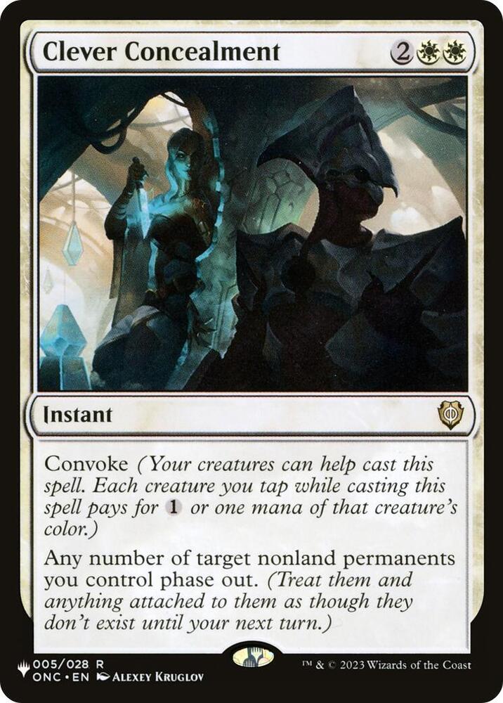 Clever Concealment [The List Reprints] 005/028