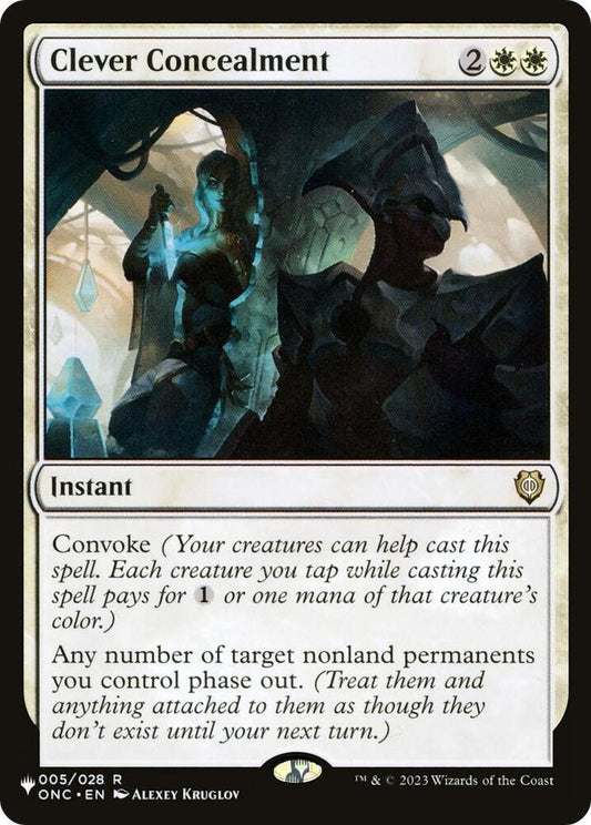 Clever Concealment [The List Reprints] 005/028