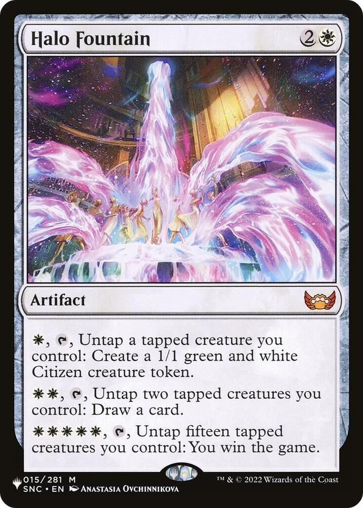 Halo Fountain [The List Reprints] 015/281