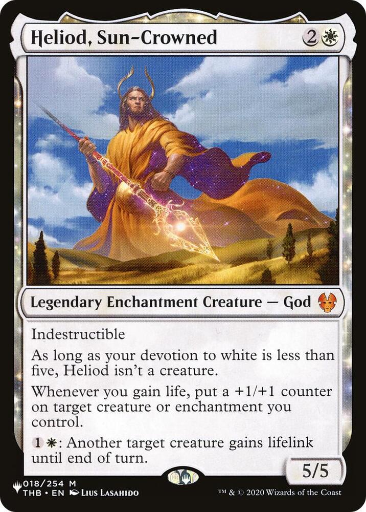 Heliod, Sun-Crowned [The List Reprints] 018/254