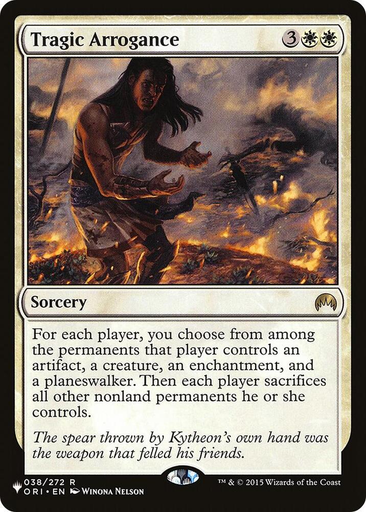 Tragic Arrogance [The List Reprints] 038/272
