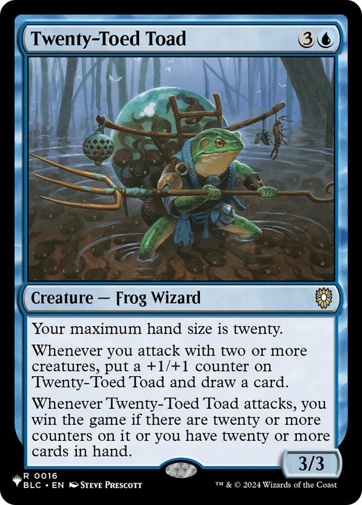 Twenty-Toed Toad [The List Reprints] 0016