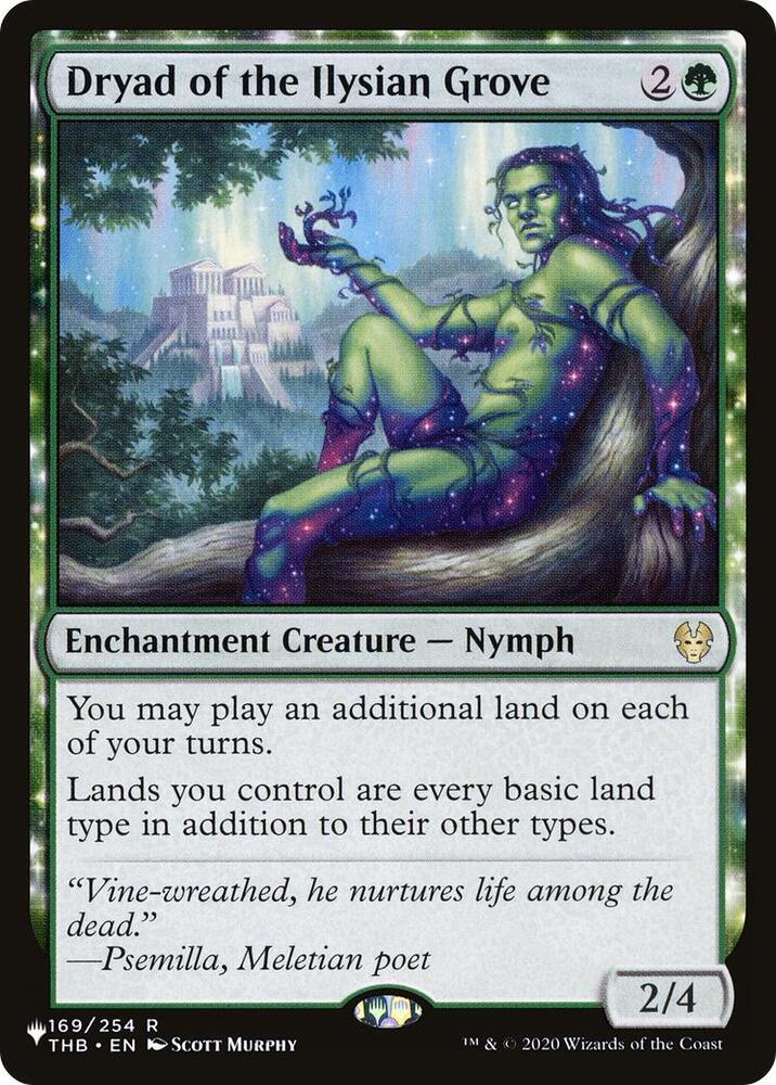 Dryad of the Ilysian Grove [The List Reprints] 169/254