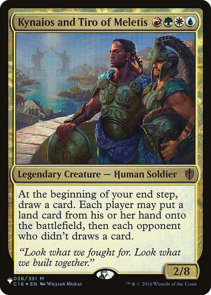 Kynaios and Tiro of Meletis [The List Reprints] 036/351