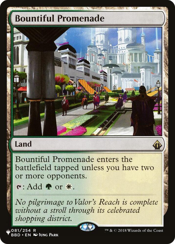 Bountiful Promenade [The List Reprints] 081/254