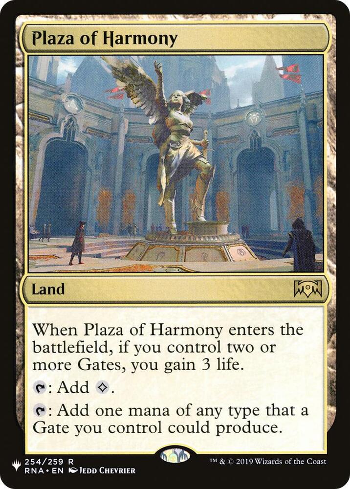 Plaza of Harmony [The List Reprints] 254/259