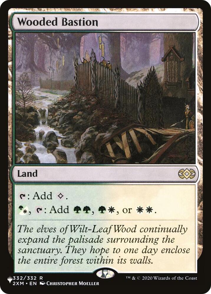 Wooded Bastion [The List Reprints] 332/332