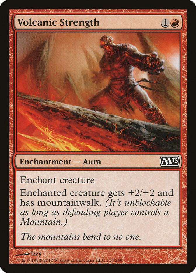 Volcanic Strength [Magic 2013 (M13)] 155
