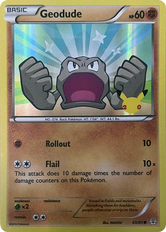 Geodude (Stamped) [Generations] 043/083