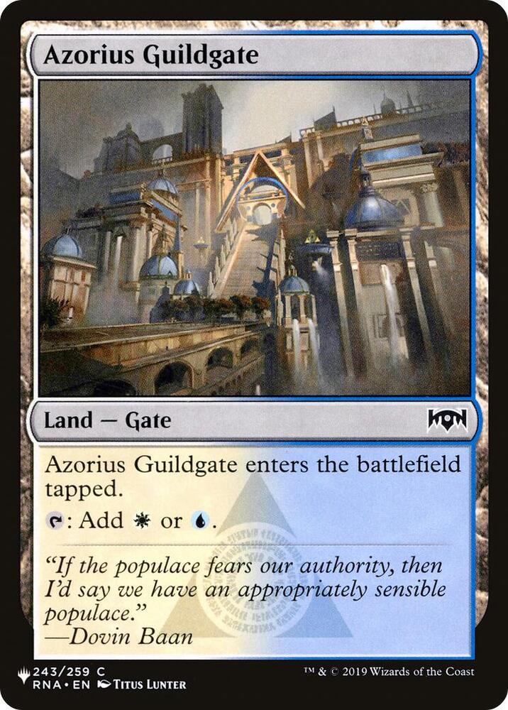 Azorius Guildgate [The List Reprints] 243/259