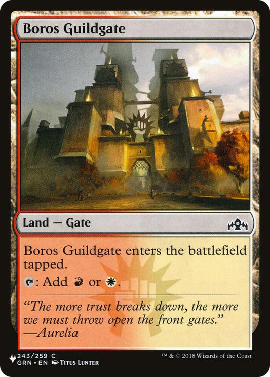 Boros Guildgate [The List Reprints] 243/259