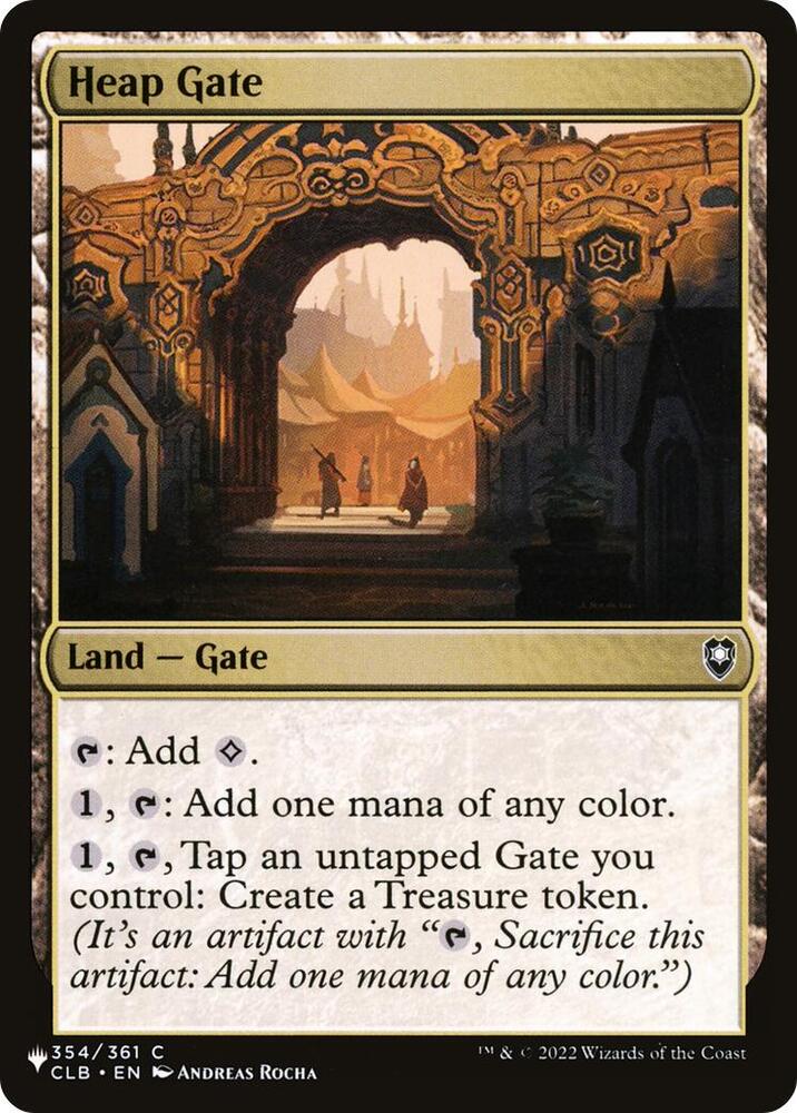 Heap Gate [The List Reprints] 354/361
