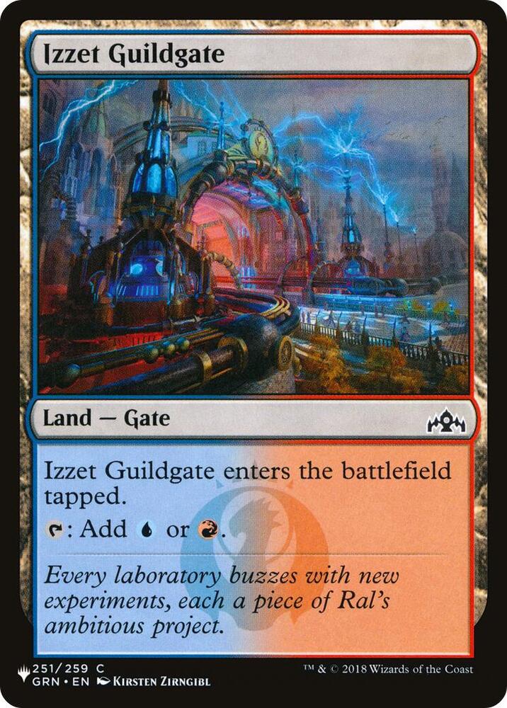 Izzet Guildgate [The List Reprints] 251/259