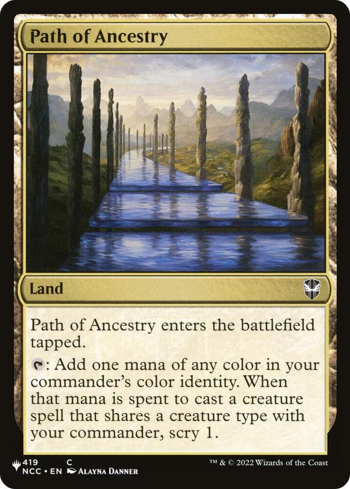 Path of Ancestry (NCC) [The List Reprints] 419/093