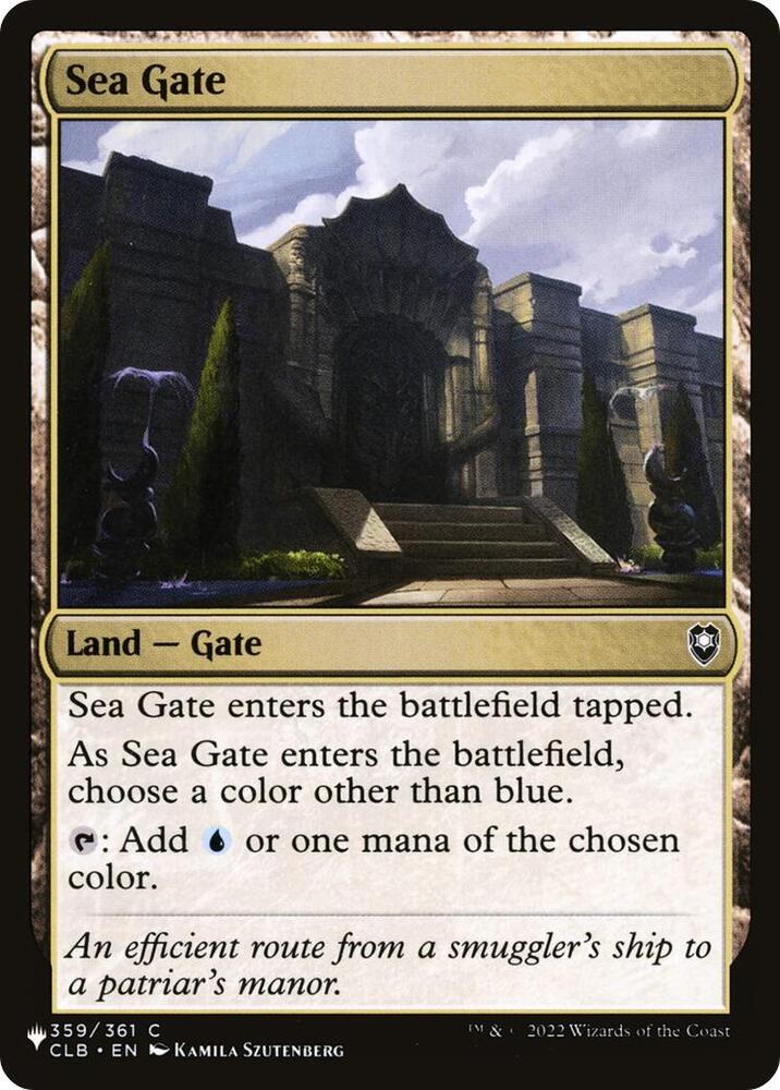 Sea Gate [The List Reprints] 359/361