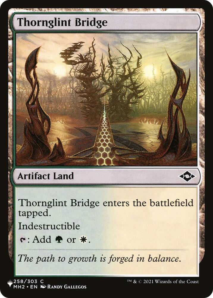 Thornglint Bridge [The List Reprints] 258/303