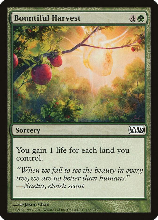 Bountiful Harvest [Magic 2013 (M13)] 163