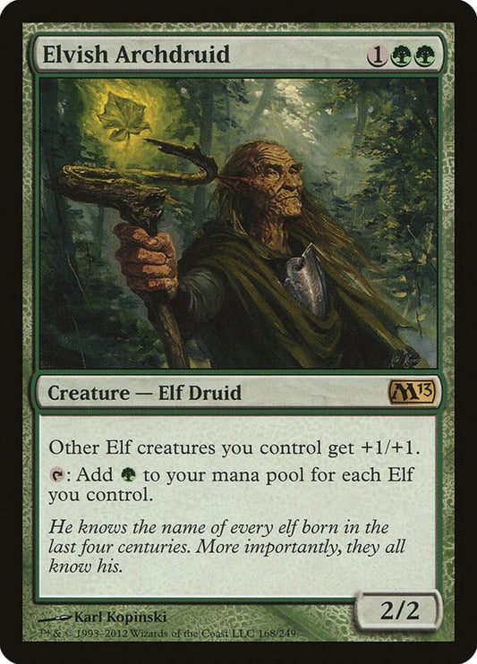 Elvish Archdruid [Magic 2013 (M13)] 168