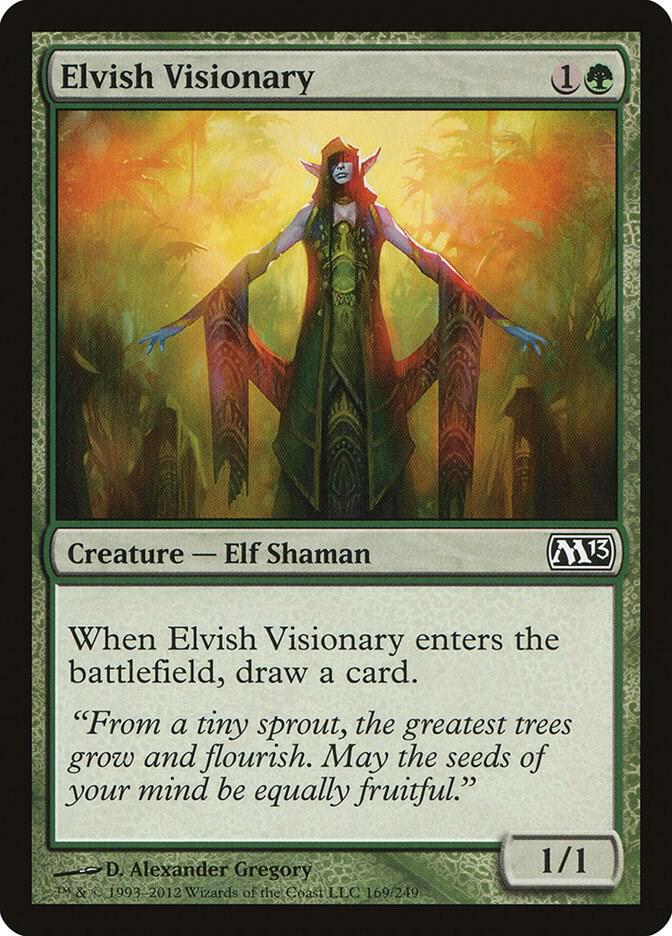 Elvish Visionary [Magic 2013 (M13)] 169