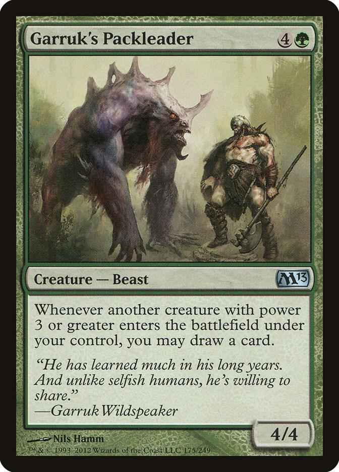 Garruk's Packleader [Magic 2013 (M13)] 175