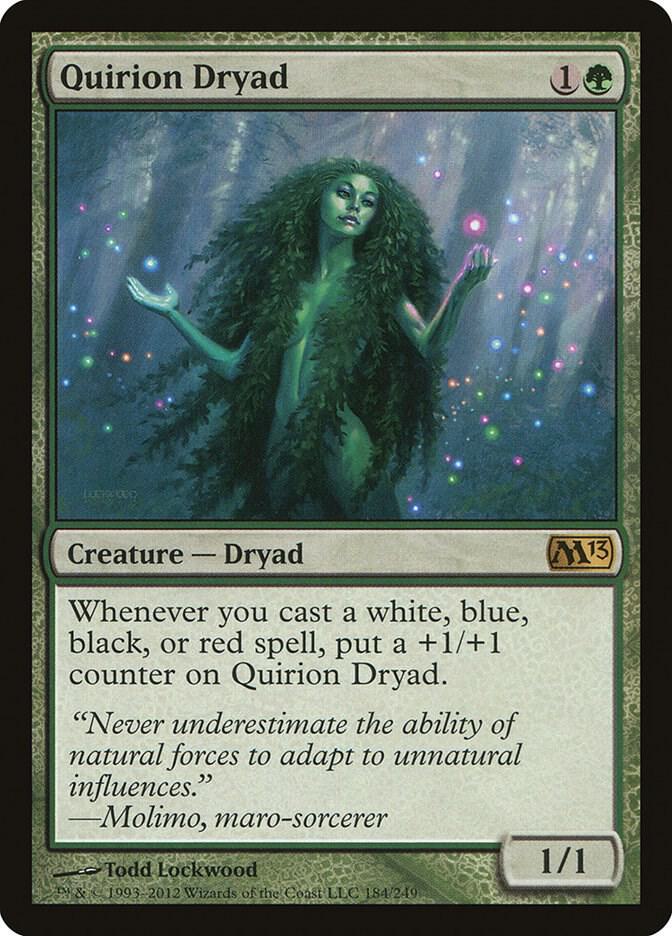Quirion Dryad [Magic 2013 (M13)] 184