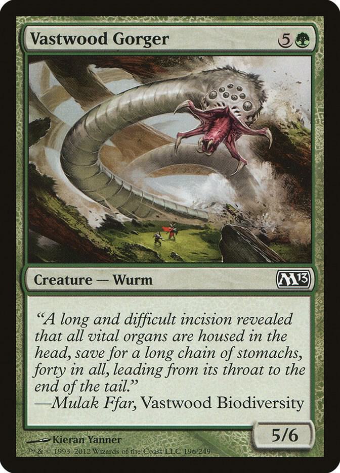 Vastwood Gorger [Magic 2013 (M13)] 196