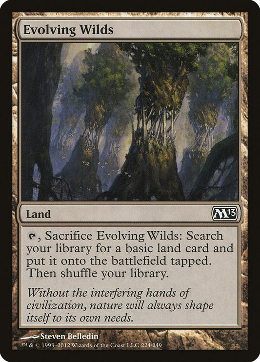 Evolving Wilds [Magic 2013 (M13)] 224
