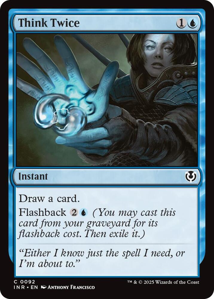 Think Twice [Innistrad Remastered] 92