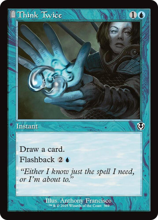 Think Twice (Retro Frame) [Innistrad Remastered] 369